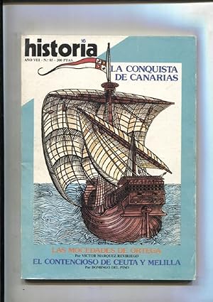 Imagen del vendedor de Historia 16 numero 085: La conquista de Canarias, El contencioso de Ceuta y Melilla a la venta por El Boletin