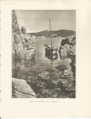 Bild des Verkufers fr LAMINA 25144: Vista de Calella de Palafrugell zum Verkauf von EL BOLETIN