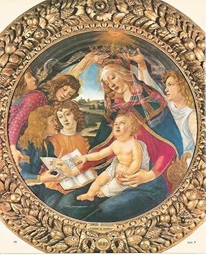 Bild des Verkufers fr LAMINA 25372: La Virgen del Magnificat, por Botticelli zum Verkauf von EL BOLETIN