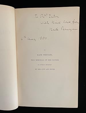 Seller image for THE LETTERS OF CHARLES DICKENS EDITED BY HIS SISTER-IN-LAW AND HIS ELDEST DAUGHTER IN TWO VOLUMES for sale by Johnnycake Books ABAA, ILAB