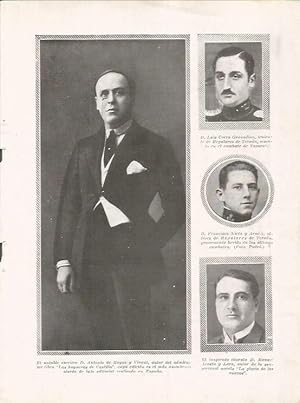 Seller image for LAMINA 25809: Antonio de Hoyos, Luis Corro, Francisco Nieto y Manuel Acosta for sale by EL BOLETIN