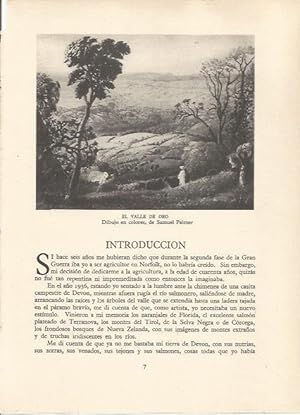 Bild des Verkufers fr LAMINA 25495: El valle de Oro, por S. Palmer zum Verkauf von EL BOLETIN