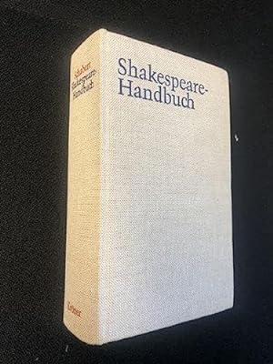 Bild des Verkufers fr Shakespeare-Handbuch zum Verkauf von WeBuyBooks