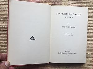 Seller image for NO PICNIC on MOUNT KENYA for sale by Come See Books Livres
