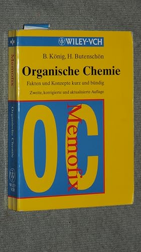 Seller image for Memofix Organische Chemie : Fakten und Konzepte kurz und bndig. for sale by Versandantiquariat Ingo Lutter