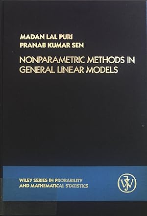 Bild des Verkufers fr Nonparametric Methods in General Linear Models. Wiley Series in Probability and Mathematical Statistics zum Verkauf von books4less (Versandantiquariat Petra Gros GmbH & Co. KG)