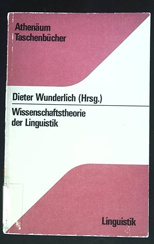 Bild des Verkufers fr Wissenschaftstheorie der Linguistik. Athenum-Taschenbcher ; 2104 : Sprachwiss. zum Verkauf von books4less (Versandantiquariat Petra Gros GmbH & Co. KG)