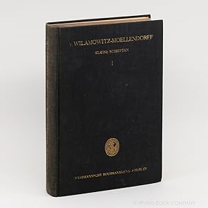 Kleine Schriften. I: Klassische griechische Poesie