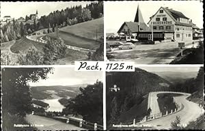 Ansichtskarte / Postkarte Pack Steiermark, Gasthof Packerhöhe, Packerstraße, Schloss Waldenstein