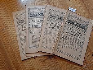 Zentralblatt für das kneippsche Heilverfahren. 1912, XIX. Jahrgang. 18 HEFTE davon