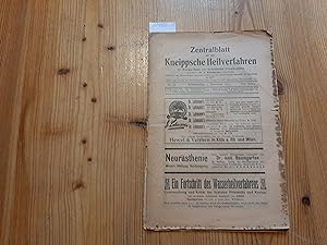 Zentralblatt für das kneippsche Heilverfahren. Nr. 23, 07. Dez. 1905, XII. Jahrgang
