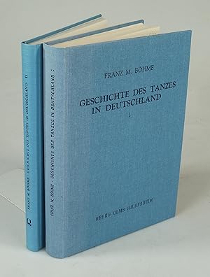 Imagen del vendedor de Geschichte des Tanzes in DEutschland 2 Bnde. a la venta por Antiquariat Dorner