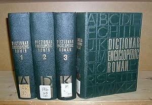 Dictionar enciclopedic Romin. 4 volumes (A-Z).