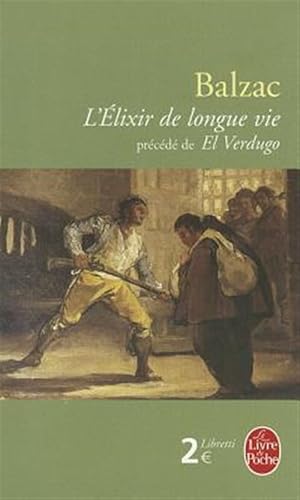 Seller image for L ELIXIR DE LONGUE VIE for sale by GreatBookPrices