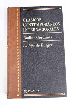 Imagen del vendedor de La hija de Burger a la venta por Alcan Libros