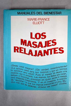 Seller image for Los masajes relajantes for sale by Alcan Libros