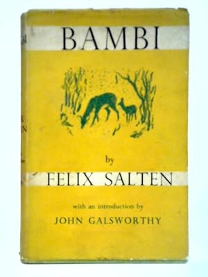 Image du vendeur pour Bambi: A Life in the Woods mis en vente par World of Rare Books