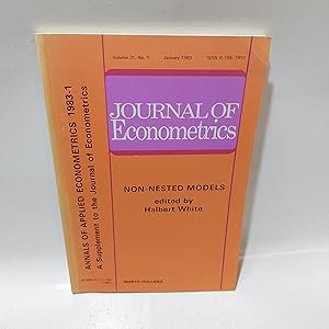 Immagine del venditore per Journal of Econometrics; annals of applied econometrics 1983-1. Volume 21 (1983) venduto da Cambridge Rare Books