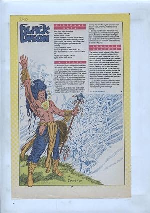 Immagine del venditore per Ficha personaje DC Comics numero 240: Black Bison + Bizarro World venduto da EL BOLETIN