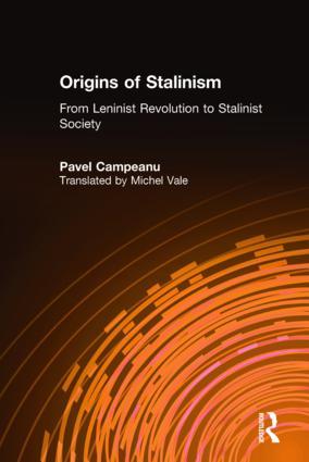 Seller image for ORIGINS OF STALINISM for sale by moluna