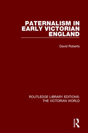 Imagen del vendedor de Paternalism in Early Victorian England a la venta por moluna