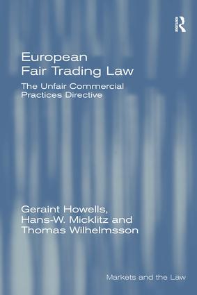 Seller image for EUROPEAN FAIR TRADING LAW for sale by moluna