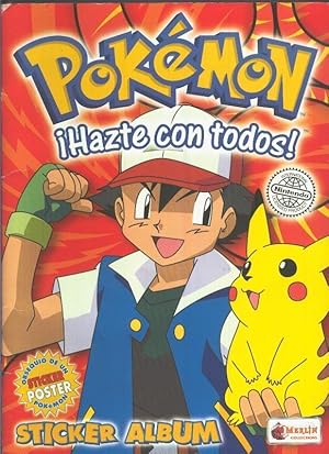 Album de Cromos: COMPLETO: pokemon Sticker album