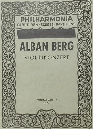 Violinkonzert (Violin Concerto), Miniature Score