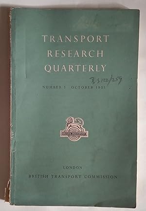 Transport Research Quarterly, No. 5