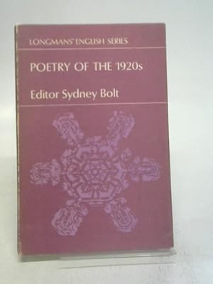 Seller image for Poetry of the 1920s for sale by World of Rare Books