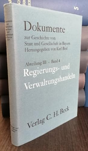 Seller image for Regierungs- und Verwaltungshandeln. Vom "Polizeistaat" zum Daseinsvorsorgestaat. for sale by Klaus Schneborn