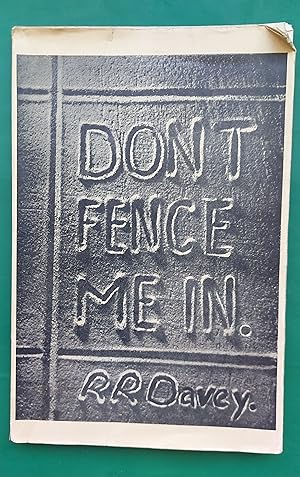 Imagen del vendedor de Don't Fence Me In a la venta por Lennon Books