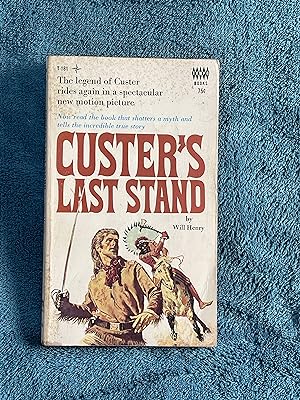 Bild des Verkufers fr Custer's Last Stand zum Verkauf von Jon A Sewell