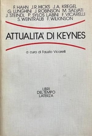 Bild des Verkufers fr Attualit di Keynes zum Verkauf von Messinissa libri