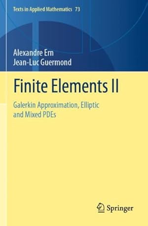 Immagine del venditore per Finite Elements : Galerkin Approximation, Elliptic and Mixed Pdes venduto da GreatBookPrices