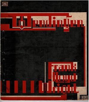 Bild des Verkufers fr Wendingen. Maandblad voor bouwen en sieren. Frank Lloyd Wright V. zum Verkauf von adr. van den bemt