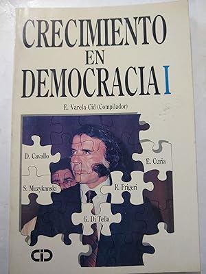 Imagen del vendedor de Crecimiento en democracia I a la venta por Libros nicos