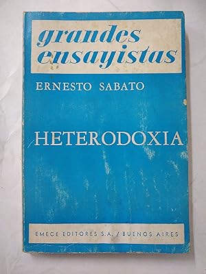 Imagen del vendedor de Heterodoxia a la venta por Libros nicos