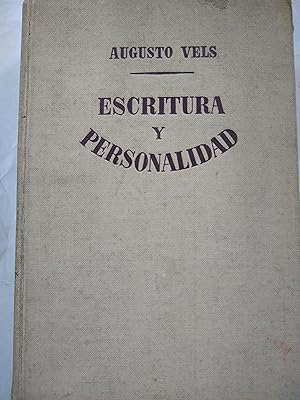 Imagen del vendedor de Escritura y personalidad a la venta por Libros nicos