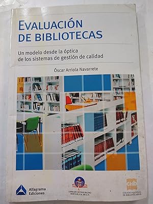 Imagen del vendedor de Evaluacion de bibliotecas a la venta por Libros nicos