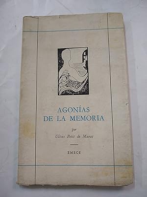 Seller image for Agonias de la memoria for sale by Libros nicos