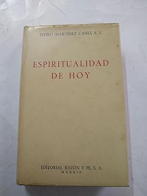 Imagen del vendedor de Espiritualidad de hoy a la venta por Libros nicos