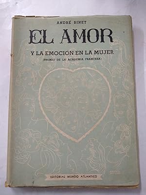 Imagen del vendedor de El amor y la emocion en la mujer a la venta por Libros nicos