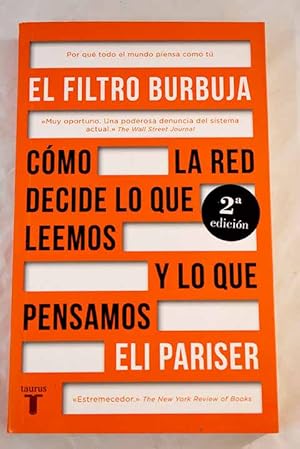 Seller image for El filtro burbuja for sale by Alcan Libros