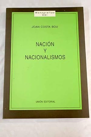 Imagen del vendedor de Nacin y nacionalismos a la venta por Alcan Libros