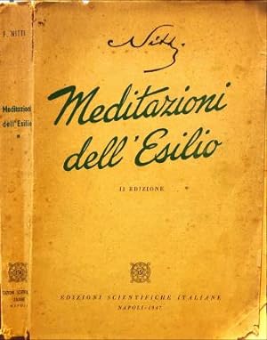 Immagine del venditore per Meditazioni dell esilio. II edizione. venduto da Libreria La Fenice di Pietro Freggio