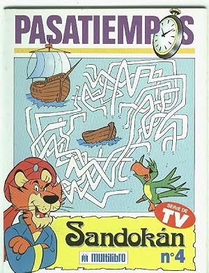 Imagen del vendedor de Serie de TV: Pasatiempos Sandokan numero 4 a la venta por El Boletin