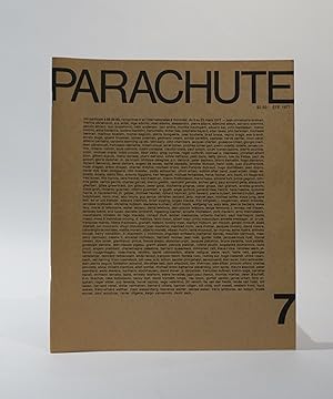 Seller image for Parachute 7. 1977 for sale by Karol Krysik Books ABAC/ILAB, IOBA, PBFA