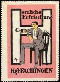 Imagen del vendedor de Reklamemarke Herrliche Erfrischung a la venta por Veikkos