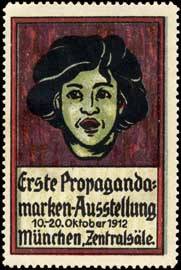 Seller image for Reklamemarke Erste Propagandamarken - Ausstellung for sale by Veikkos